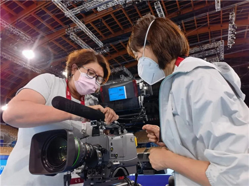 东京奥运会声光视讯工作团队！