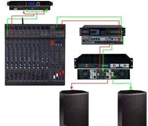 反馈抑制器连接
